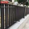 Valla Artística de Aluminio Construcción Estilo Chino Villa Jardín Exterior Patio Aleación de Aluminio Soldada Barandilla de Carretera Anticolisión