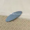 Estilo Coreano Nuevo Tela de Mezclilla Azul Pinza Larga Ovalada Moda Retro Clip Lateral para Flequillo Rizado Clip para Cabello Suelto