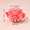 Tetera de Dibujos Animados Linda con Partículas Lindas Transmisión en Vivo Bolsa Sorpresa de Moda Accesorios DIY Adornos Pequeños de Escritorio Accesorios Pequeños Luminosos