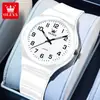 Relojes Oris para Hombre y Mujer Más Vendidos en Douyin Correa de Silicona Esfera Digital Reloj para Estudiante Cuarzo Resistente al Agua Estudiantes de Primaria y Secundaria