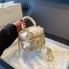 Bolsa de Corrente Estilo Influenciador, Bolsa Pequena Acolchoada para Mulheres, Nova Bolsa Transversal da Moda 2026, Bolsa de Ombro Tendência