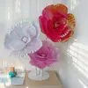 Arreglo floral de peonías para escenario ventana grande decoración de fondo para fiestas actividades al aire libre accesorios de fotografía rosa brillante