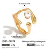 Anillo Jieding de circón europeo y americano acero de titanio joyería que no se decolora para mujer anillo de lujo ligero sensación de alta gama joyería de acero inoxidable transfronterizo