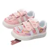 Estilo Explosivo Nicho Graffiti Velcro Zapatos Blancos Mujer Otoño 2026 Nuevos Súper Calientes Zapatos de Lona con Plataforma Diseño Único Zapatos