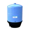 Venta al por mayor del fabricante Accesorios para máquinas de agua pura comerciales Tanque de presión de almacenamiento de agua de acero al carbono Barril de almacenamiento de agua Tanque de presión de 11g Tipo vertical azul
