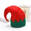 Chapéu de laço de Natal Chapéu de decoração de Natal Chapéu de Natal infantil e adulto Chapéu de elfo vermelho e verde