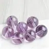 7A Amatista Natural Boliviana Cuentas Sueltas Espejo del Cielo Morado Claro Espejo Cuentas Redondas Sueltas Accesorios DIY