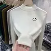 Blusa Térmica Base para Meninas, Novo Estilo Outono e Inverno, Gola Alta Meio, Blusa Espessa Estilosa de Manga Longa para Meninas