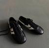 Tenis Agande de Piel Genuina para Mujer, Versátil Diseño de Nicho Retro con Cordones, Zapatos Deportivos Casuales de Caña Baja con Suelas Suaves que No Cansan los Pies
