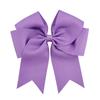 6 polegadas Rib Ribbon Fishtail Fita Dupla Laço Grampo de Cabelo Acessórios de Cabelo para Crianças Grampo de Cabelo 672