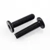 Tornillos de Acero Inoxidable 304 de Cabeza Plana, con Zócalo Hexagonal Ultradelgado cm, Tornillos de Cabeza Baja M2M3-M6