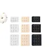 9 Piezas Extensor de Brasier Acero Inoxidable Tres Filas Dos Tres Cuatro Hebillas Hebilla Extensora de Ropa Interior Hebilla Trasera Juego Combinado Transfronterizo