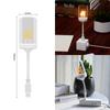 Nova luminária de mesa de fio de tungstênio lâmpada de economia de energia luz USB portátil para dormitório cabeceira proteção para os olhos luminária de mesa inteligente de fio de tungstênio de economia de energia