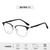 Nuevo Armazón de Metal Tr90 Transfronterizo para Lentes para Hombre Armazón para Mujer Lentes de Gama Alta Estilo Casual Negocios Apertura Armazón para Lentes