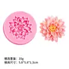 Molde de Silicona Flor de Margarita Rosa Girasol DIY Flor de Durazno Loto Molde para Pastel Fondant Difusor de Aroma Yeso Chocolate