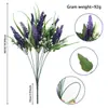 Amazon Cross-Border Tassel de Primavera Margarida Lavanda Buquê Quadrado Flor Artificial Buquê Pingente Gipsofila