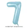 Globos de Aluminio con Números Grandes Versión Americana de 40 pulgadas para Decoración de Fiesta de Cumpleaños Globos de Aluminio con Números