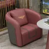 Conjunto Moderno de Mesa y Sillas para Reuniones, Sofá de Lujo Ligero para Recepción de Lobby de Hotel, Oficina, Recepción de Lobby de Oficina de Ventas