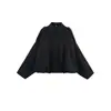 Moda Europea y Americana Transfronteriza Aliexpress Más Vendido Chaqueta Bomber Holgada de Solapa con Textura de Gamuza de Nueve Colores