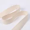 Algodão liso 0,7-6cm esta borda de algodão branco com algodão liso grosso com lona com alças de estoque