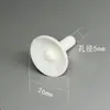 Bico trombeta difusor de cabeça de pulverização placa difusora acessórios para máquina de pintura eletrostática cabeça de pistola eletrostática assento condutor acessórios da cabeça da pistola agulha condutora