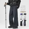 Calças Cargo Estilo Americano para Homens, Primavera, Outono e Inverno Calças Casuais de Corte Reto, Calças de Trabalho Masculinas, Calças Longas Esportivas Versáteis para Adolescentes