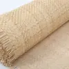 Tapete de Rattan Natural Rattan Natural Indonésio Tapete de Sete Caracteres Tapete de Couro de Rattan Decoração de Acabamento Tapete de Rattan Bat Herricorn Peças de Rattan