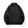 Jaqueta de voo estilo americano com gola baseball para homens, nova coleção primavera e outono, solta, moderna, casual, estilosa, versátil, peça de outer wear da moda