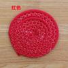Posavasos de aislamiento térmico de estilo nórdico, tapete de mesa para cocina, tapete de ollas, tapete de aislamiento térmico tejido, tapete anticalor para alimentos, tapete de tela para tazas de té