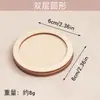 Ímãs de Geladeira Artesanais, Porta-Retratos, Peça de Madeira para Bordado DIY Dai, Acessórios de Bordado, Ímãs de Geladeira Redondos, Acessórios Tie-Dye