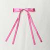 Ballet Estilo Bow Ribbon Pure Sweet Girl Hair Band Duckbill Clip Advanced Design Sense Small Hairpin Acessórios de cabelo