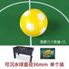 Accesorios de Pelota de Futbolín de Múltiples Tamaños para Mesa de Futbolín de Pelota Pequeña Tipo Mesa Máquina de Futbolín de Escritorio Paisaje de Acuario
