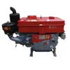 Motor Diesel Monocilíndrico Jiangdong 16 18 25 28 32 Cavalos de Potência Vermelho Refrigerado a Água Trator Todas as Séries