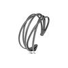 Pulseira aberta de metal europeia e americana transfronteiriça pulseira retrô oca pulseira joias de venda quente europeias e americanas por atacado