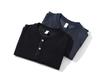 Brushka Básico Tendencia Retro Americano Cuello Henry Sudadera Pullover Camisa Base Holgada para Hombre 3098