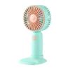 Nuevo Ventilador Portátil de Verano para Viajes al Aire Libre, Pequeño, con Base, Carga USB, Ventilador de Mano Portátil