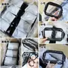 Bolsa de Cosméticos Impermeable Personalizada, Bolsa de Almacenamiento Multifuncional, Neceser Portátil de Viaje, Bolsa de Almacenamiento de Cosméticos de PVC de Alta Gama