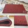 Alfombra de Piso Circular de Seda para Base de Uñas Felpudo Antideslizante para Vestíbulo Alfombra de Plástico Impermeable Alfombra de Goma Felpudo para Puerta Felpudo para Entrada