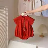 Ropa de Bebé Ropa de Verano Ropa de Niña de Un Año Estilo Chino Hanfu Hayi Verano Delgado Manga Corta Ropa de Bolsillo para Pañal