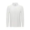Camisa base de manga longa para atividades ao ar livre, dupla face, 300g, contagem 40, com carcela de zíper e gola alta, camisa cultural personalizada para vestuário de trabalho