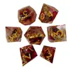 Juego de Mesa Dnd Dungeons and Dragons Grupo de Juego Coc Trpg Cthulhu Kards Dados Incrustados Set de Dados
