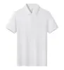 Camisas Polo de Verano, Camisetas Personalizadas, Ropa de Trabajo de Seda Helada, Logo Bordado, Ropa de Trabajo Corporativa de Manga Corta con Cuello, Hecho a Medida