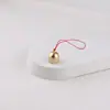 Decoração Suspensa de Sino de Vento DIY Sino de Vento de Metal Chapéu Pingente de Sino de Cobre Material Sino Antifurto Decoração de Sino Pequeno de Natal