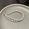 Collar de Perlas Redondas Chapado en Oro Real de 18K, Cadena para Clavícula de Moda Estilo Retro Francés, Collar de Lujo Ligero y de Alta Gama para Mujer