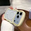 Popular funda magnética 2 en 1 con patrón de ondas, adecuada para Apple 18PROMAX, moderna 16/15, anticaída 11