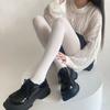 Medias negras y grises para mujer, primavera y otoño, microtransparentes, finas, de tiras anchas, para otoño e invierno, para adelgazar las piernas.