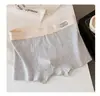 Ropa interior para hombre, Estilo para hombre, Algodón puro, Cómodo, Transpirable, Entrepierna antibacteriana, Calzoncillos tipo bóxer de alta gama a la moda, Se pueden usar por fuera