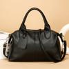 Bolso Casual Sencillo para Mujer 2026 Nuevo Bolso Cruzado Retro de Color Sólido Texturizado Bolso Tote de Gran Capacidad