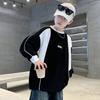 Sudadera de Otoño para Niño 2025 Nuevo Estilo para Niños Mayores, Top Casual de Manga Larga para Primavera y Otoño para Niños, Elegante