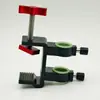 Novo suporte para guarda-chuva em liga de alumínio, acessório para guarda-chuva, suporte para guarda-sol antiderrapante com plataforma de seda para pesca, suporte para guarda-chuva com orifício duplo.